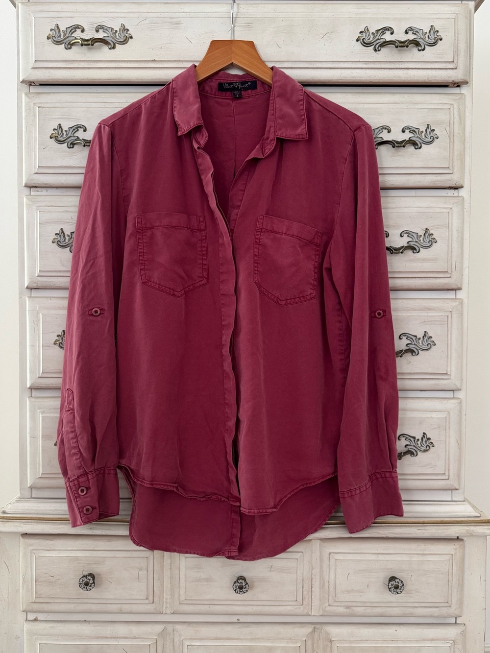 Vici Chambray Button Shirt